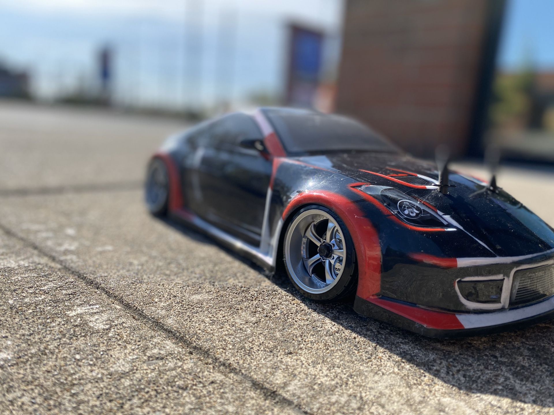 Exceed madspeed drift 1/10 RC with WORK vs-kf