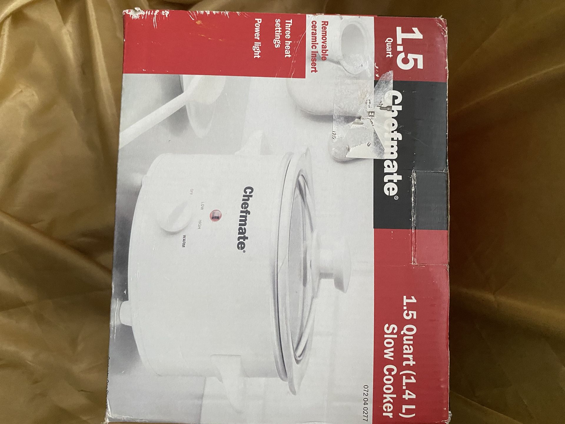 Slow Cooker 1.5 Q BRAND NEW IN BOX