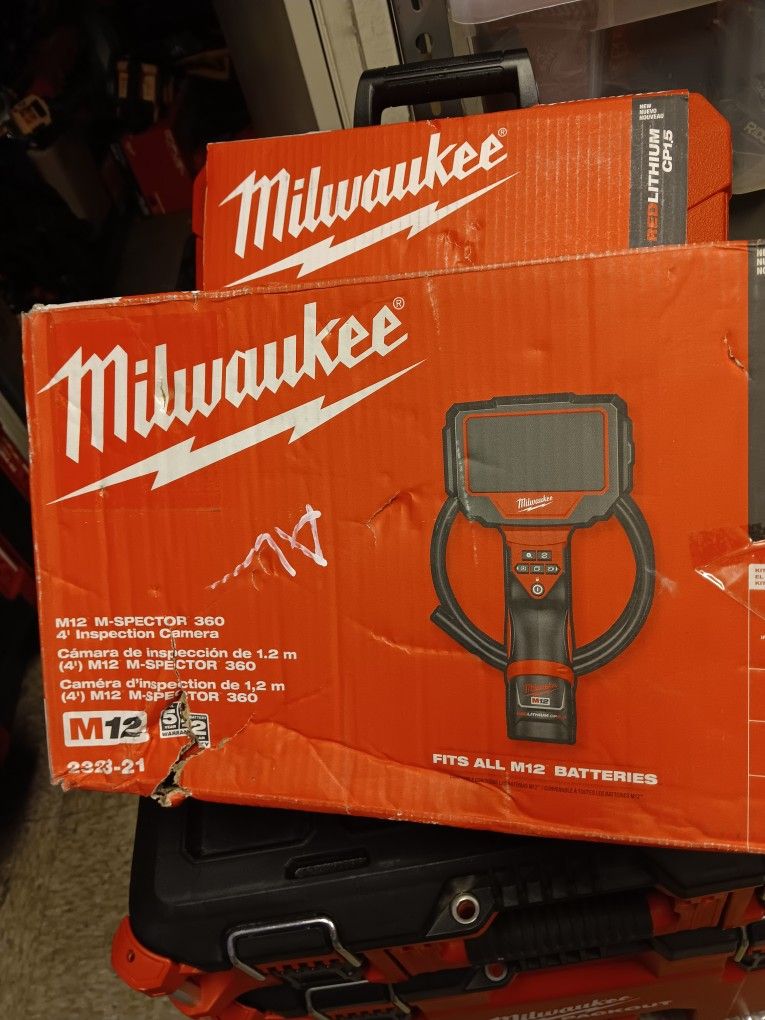 Milwaukee M12 M-SPECTOR 360 4' Inspection Camera 