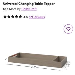 Changing Table Topper 