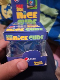 Pepsi Nice Cube Stress Toy