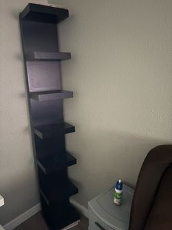 Black book shelf