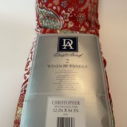 New Festive Long Blackout Curtains (2 Panels)