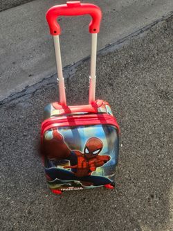 Spider Man rolling suitcase New