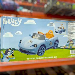 Bluey 12V Battery Powered Convertible Ride-on