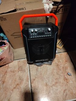 New rarely usedBigAsuo karaoke speaker