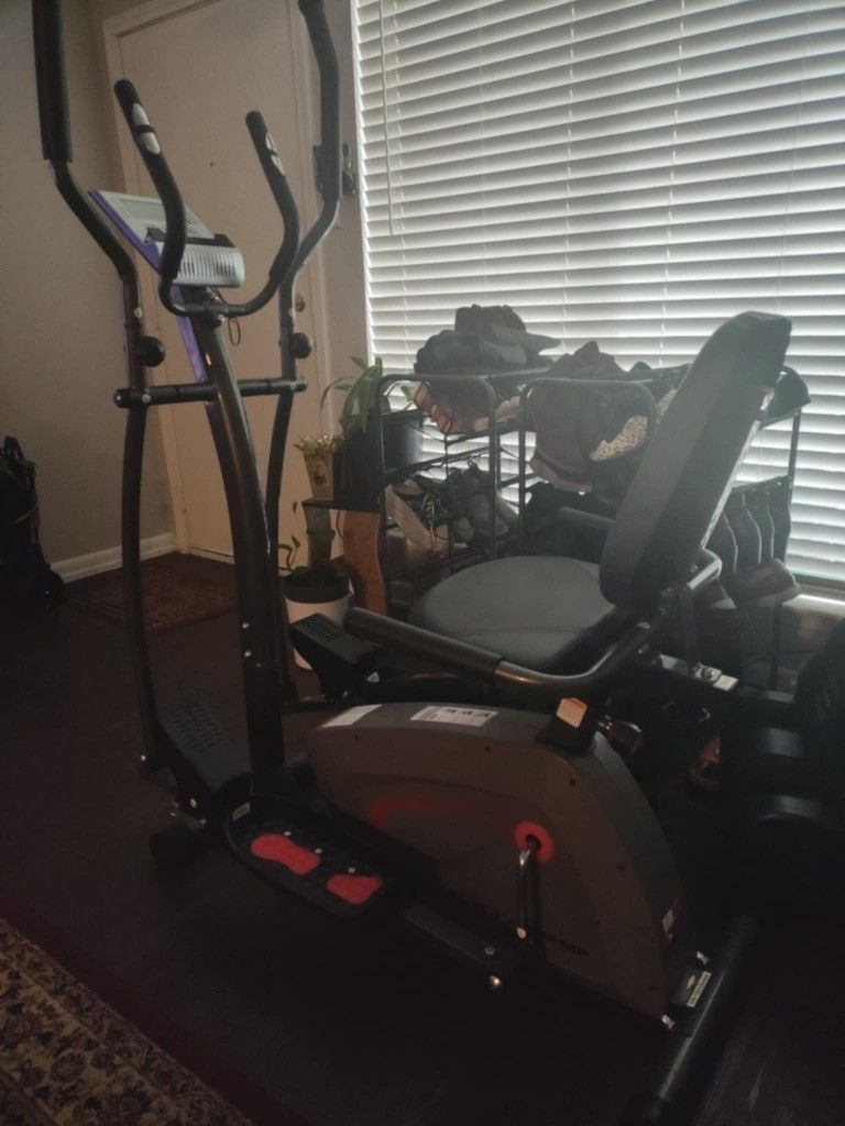 Exercise Bike With Peddle Exercise And Arm Exercises