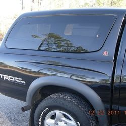 TACOMA 2003 CAMPER LEER SHORT BED