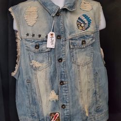 Official Blue Indian Jc Legacy Vest