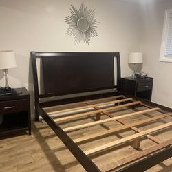Dania Bedroom Set GREAT Condition KING bed