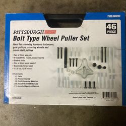 Pittsburgh Bolt Type Wheel Puller Set