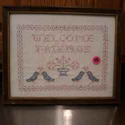 Welcome FRIENDS CROSS STITCH