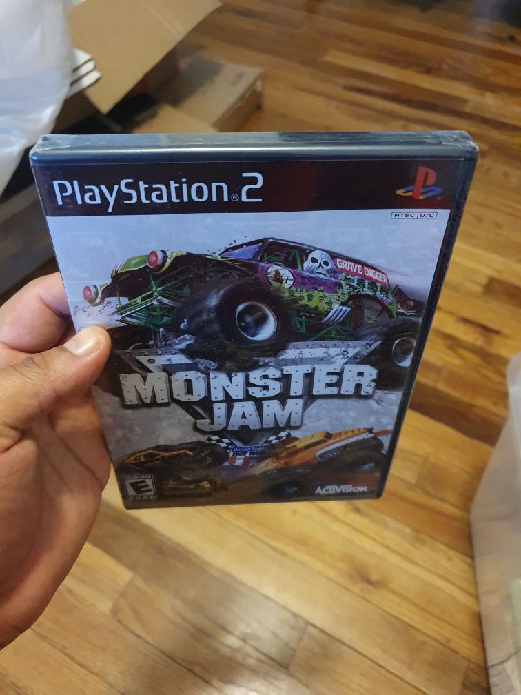 MONSTER JAM PS2 NEW SEALED