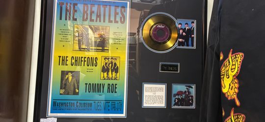 The Beatles RePop Concert Flyer and Album