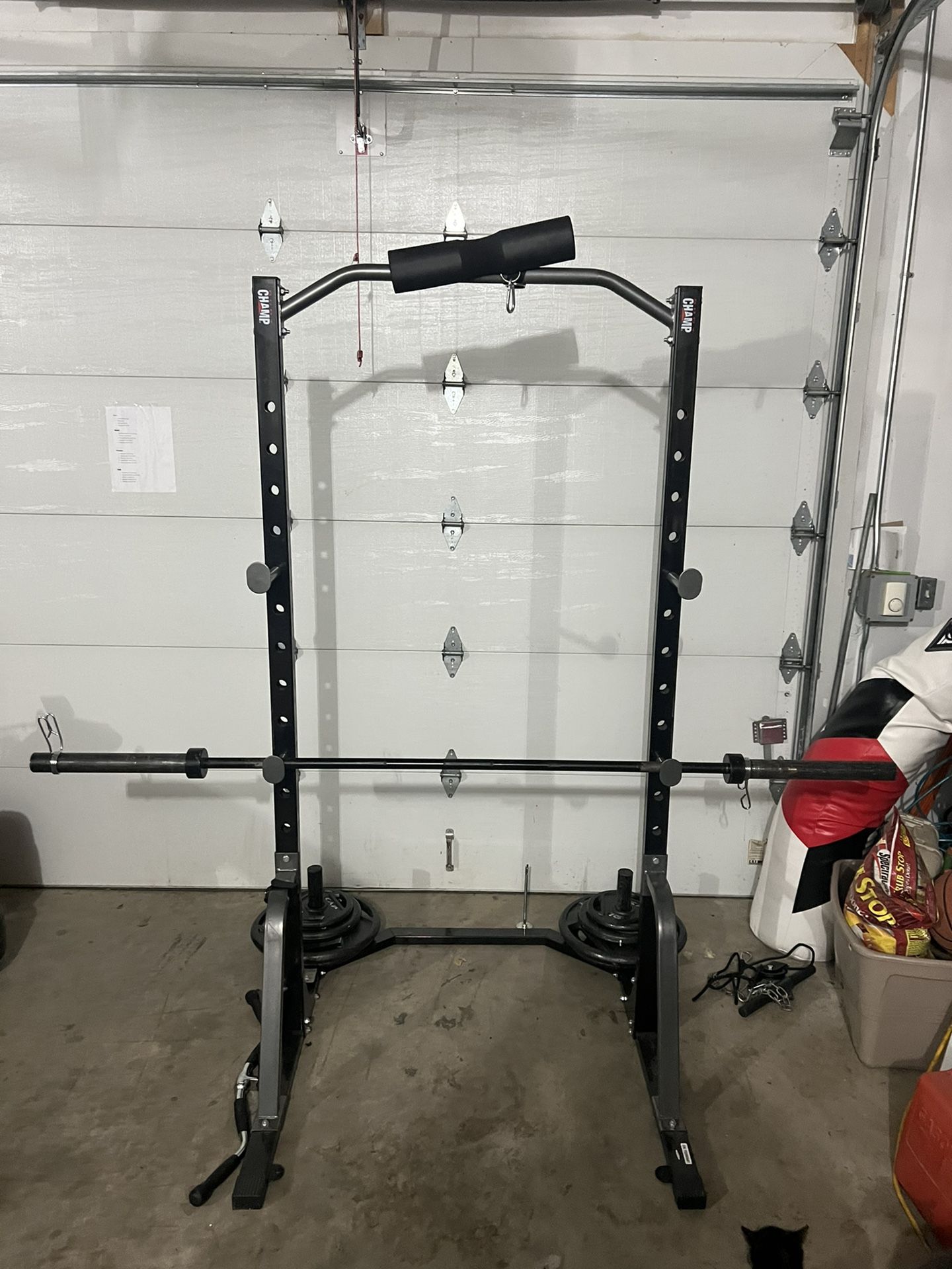 Bench And Squat Rack 