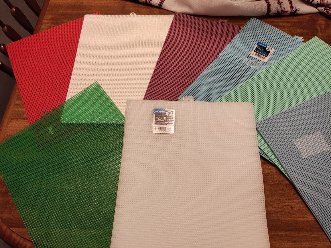 Plastic Canvas. 40 Sheets