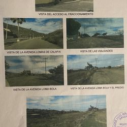 Terreno  Rosarito Baja.