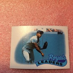 Kansas City royals baseball Card