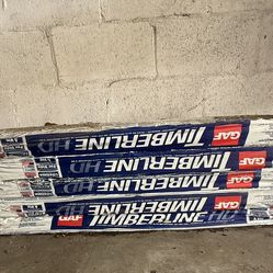 GAF Timberline HD architectural roofing shingles.