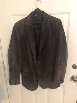 Brown Suede Jacket  Size Medium