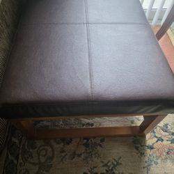 Brown Ottoman 