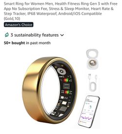 Smart Ring For Men/Woman Size 10
