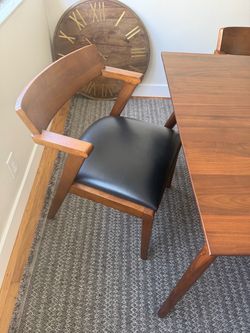 6 Article Zola dining chairs