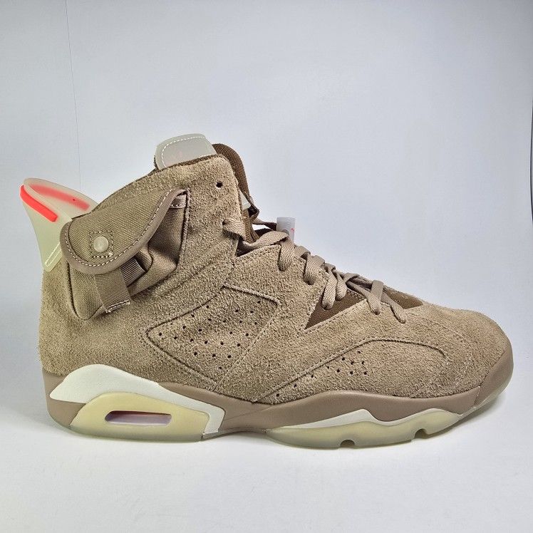 Size 13 - Nike Air Jordan 6 Retro Travis Scott British Khaki Cactus Jack