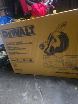 Dewalt miter saw