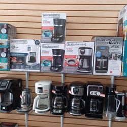 Coffee Makers. $20 And Up. Mayoreo  Disponible.