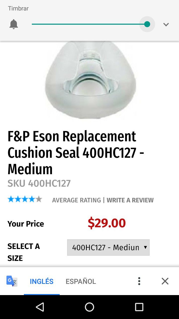 Eson replacement cushion seal for cpap machine