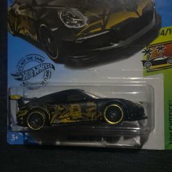 GT3 Black Porsche Hot Wheels