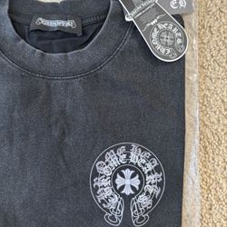 Chrome Hearts Acid Wash Black Shirt