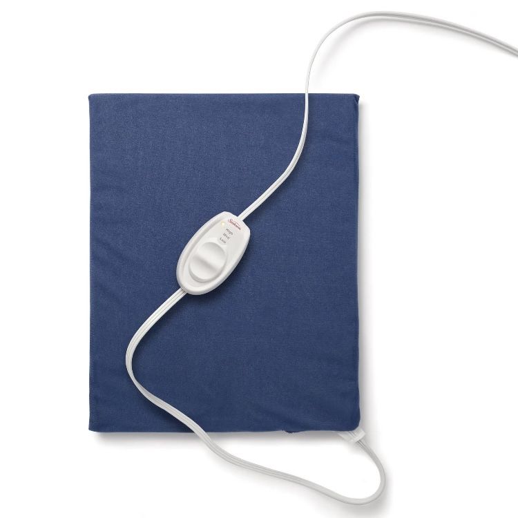 NEW Sunbeam Heating Pad with Controller and 3 Heat Settings 12" x 15" OPEN BOX