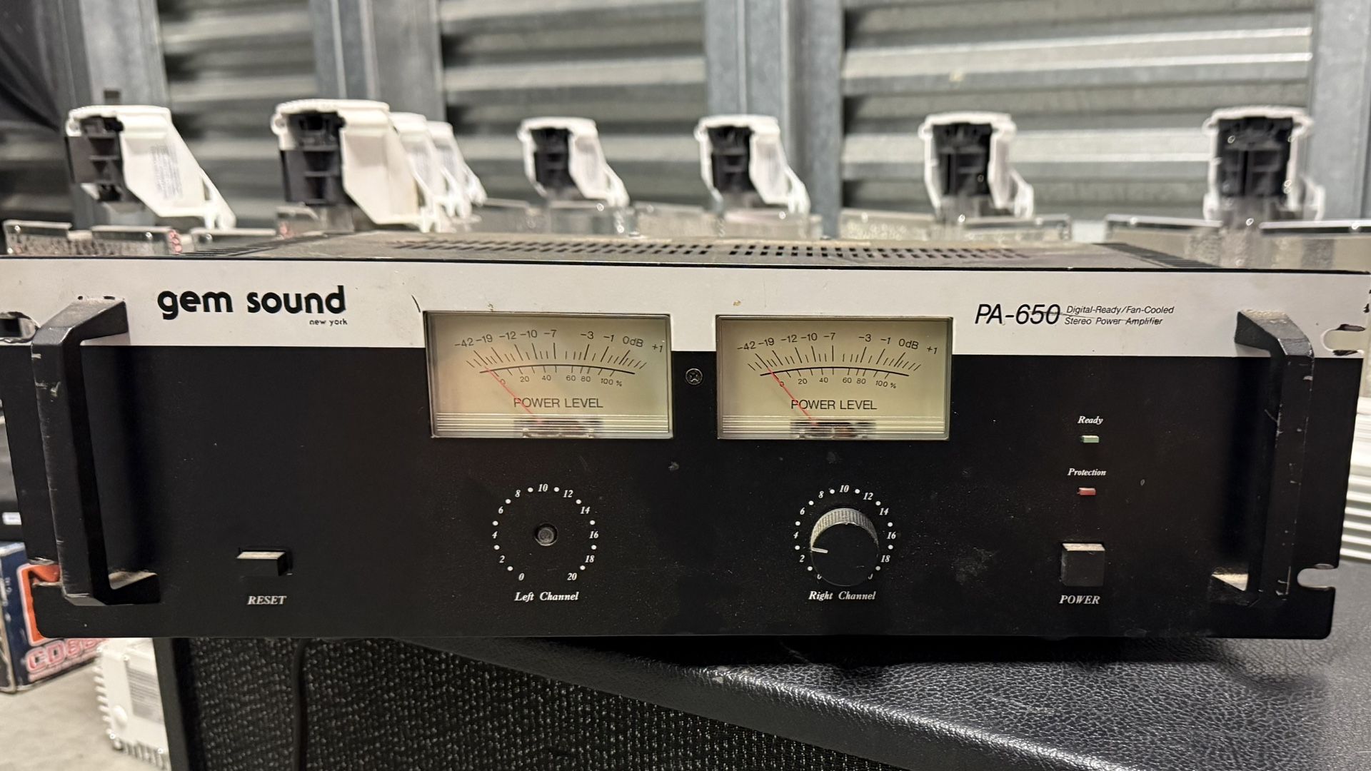 Gem Sound PA-650 Stereo Power Amplifier – Fully Working