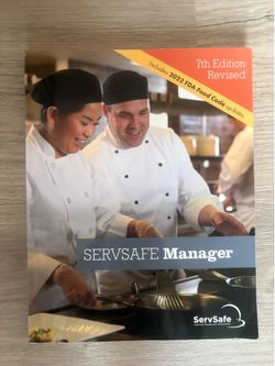 Serv safe manager 7th edition revised text book