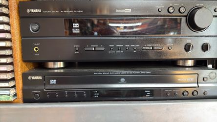 Yamaha receiver & DVD player