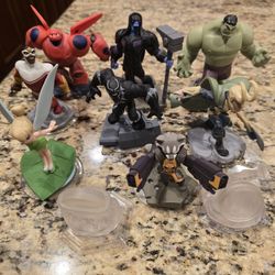 Eight New Disney Infinity Marvel 2.0 Figures + 2, Crystal 40.00 Now 35.00