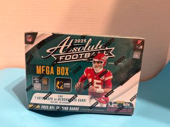 Absolute 2025 mega box NFL