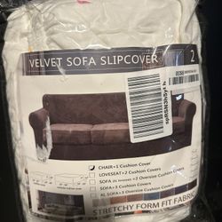 Velvet Chair Slipcover - New