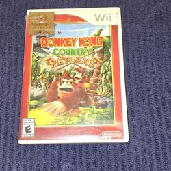 Nintendo Wii Donkey Kong Country Returns Game 