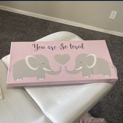 Nursery Elephant Frame 