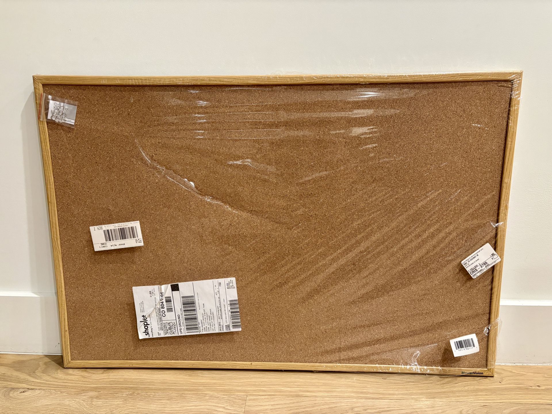 Master Vision Bulletin Cork Board