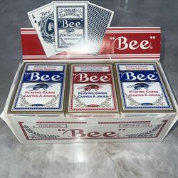 Bee Playing Cards - Lot of 12 decks