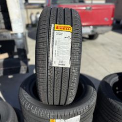 215/55/17 Pireli 4 New Tires Installed And Balanced 50,000 Miles Warranty 