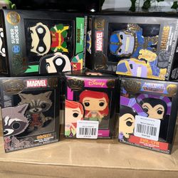 Funko Pop Pin Lot/Bundle of 5