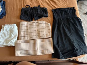 Maternity Stuffs ( Postpartum Tummy Control Belt , Disposable Parties ,Pumping Bra And Maternity Skirt )