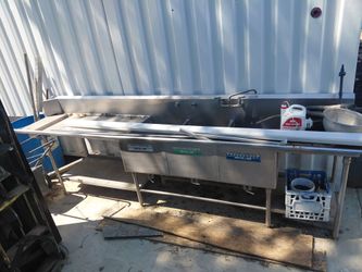 Commercial grade sink