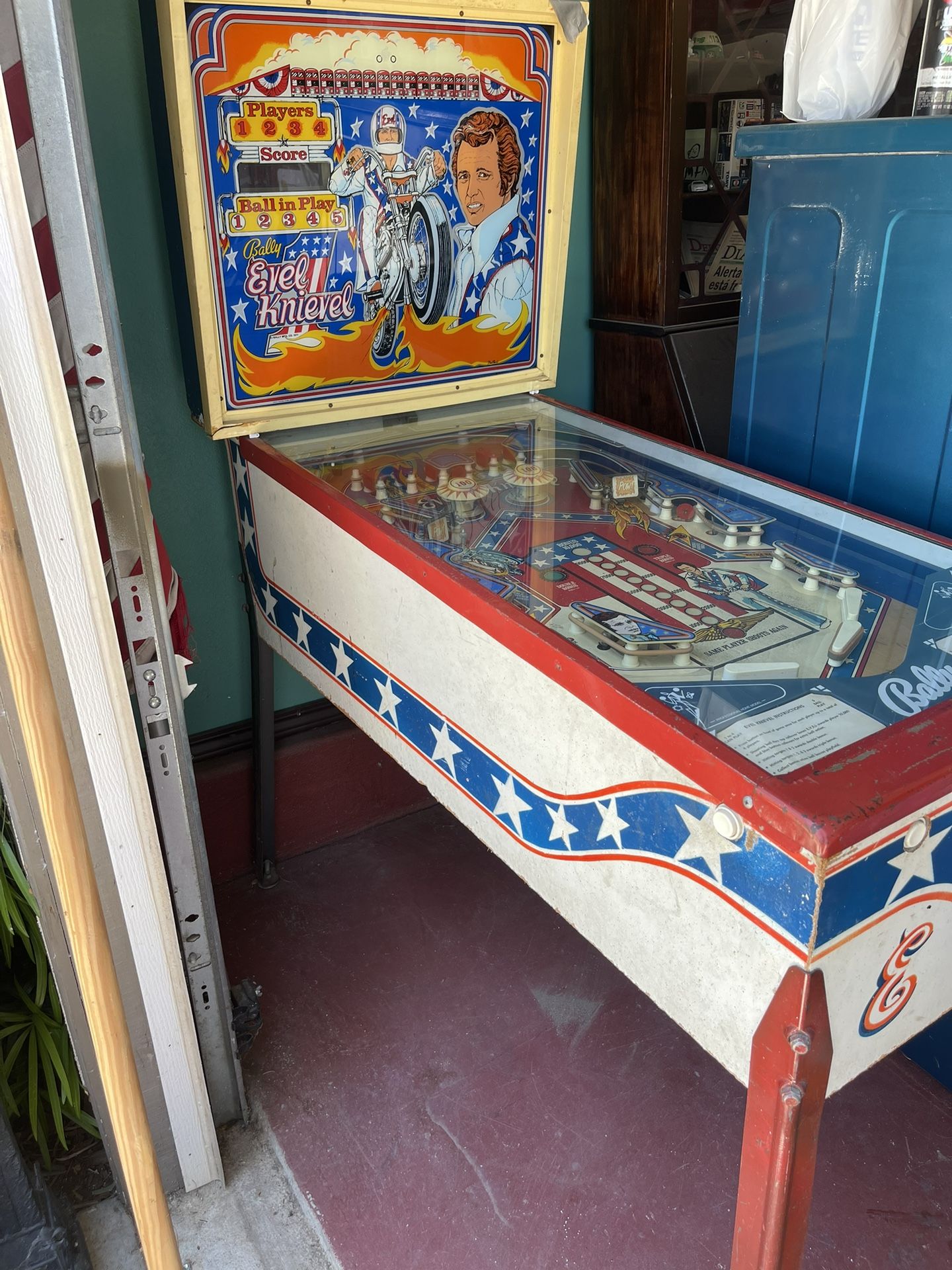 Evel Knievel Pinball Machine