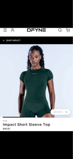 Dfyne 2 piece set pine green size M